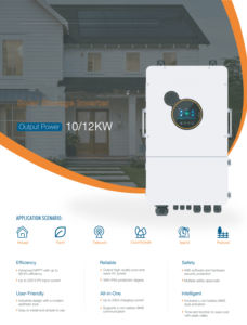 미국/유럽 인증 <span class=keywords><strong>48V</strong></span> 12KW 분리형 단상 태양광 인버터 온/오프 그리드 하이브리드 인버터 120v 240v 하이브리드 태양광 인버터 (와이파이 포함) - Product Image 6