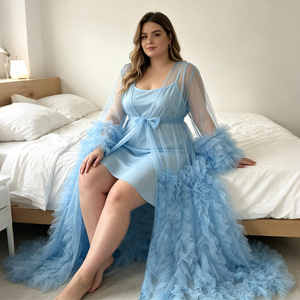 <span class=keywords><strong>Robe</strong></span> de mariée personnalisée en tulle pour femme, <span class=keywords><strong>robe</strong></span> de maternité pour séance photo, <span class=keywords><strong>robe</strong></span> bouffante, robes de soirée de <span class=keywords><strong>mariage</strong></span> - Product Image 2