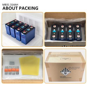 แบตเตอรี่เซลล์ LiFePO4 314Ah 3.2V ทรงปริซึม เกรด A+ 8000 รอบการใช้งาน สำหรับเก็บพลังงานแสงอาทิตย์ในบ้าน มาตรฐาน EU Stock CE IEC-62619 DDP - Product Image 2