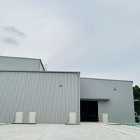 Structure en acier à joints rigides pour atelier et entrepôt, connexion solide améliorant la stabilité globale du bâtiment