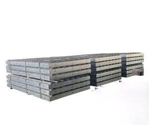 Griglia raschiatrice per fango da passare sopra |   Barra Antirumore a Denti a V |   Zincato a caldo |   Carico di 80 tonnellate |   Pulizia delle Ruote nei Cantieri Edili - Product Image 2