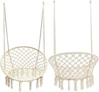 Hamac en macramé, chaise suspendue pour intérieur, extérieur, patio