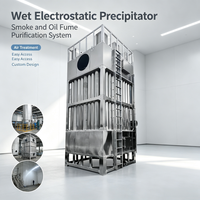 Précipitateur électrostatique humide industriel (ESP) pour l'élimination des fumées de fluorure et des particules submicroniques des lignes de fusion d'aluminium