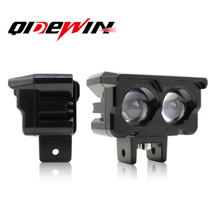 Qideguan Motorcycle <b>Spotlights</b> Dual Lens 12-36V LED White Yellow IP67 Protection - Product Image 4