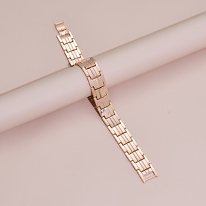 Correa de reloj con cierre magnético de acero inoxidable ajustable para hombres y mujeres, joyería WSL025 - Product Image 4