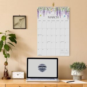 Calendrier mural 2026-2027, <span class=keywords><strong>grand</strong></span> calendrier mural mensuel du janvier 2026 au juin 2027, décoration murale 11x17 pouces pour la maison - Product Image 1