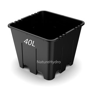 <span class=keywords><strong>Macetas</strong></span> Cuadradas <span class=keywords><strong>de</strong></span> Plástico <span class=keywords><strong>de</strong></span> <span class=keywords><strong>40</strong></span> <span class=keywords><strong>Litros</strong></span>, Color Negro, para Cultivo <span class=keywords><strong>de</strong></span> Arándanos, Novedad - Product Image 1