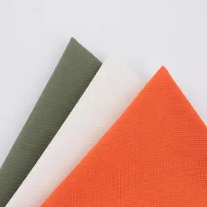 Bán Buôn Sản Xuất Tùy Biến TC 60% Polyester 40% Bông Lưới Vải Dệt Kim Dệt Cho Áo Thun