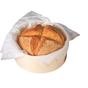 Boîte à emporter en bois de placage de forme ronde avec LOGO personnalisé Boîtes à gâteau au fromage <span class=keywords><strong>Brie</strong></span> à la charcuterie en bois avec couvercle en bois - Product Image 4