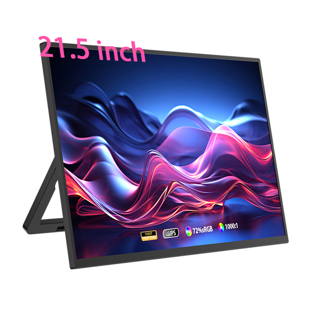 21.5" Portable Monitor with 1080P Full HD Type-C Connectivity MI HD Built-in Speakers Perfect On-the-Go Viewing Gaming
