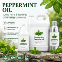 Huile Essentielle de Menthe Poivrée 100% Pure et Naturelle, Huile de Menthe Douce Écologique pour Soins Capillaires, Soins de la Peau, Aromathérapie, Cosmétique, OEM, ODM, Marque Privée