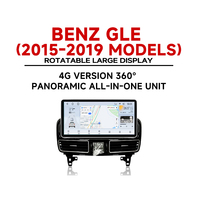 Reproductor Multimedia para Auto KZS TS20 con GPS Integrado, DSP, RGB, Android 15, Pantalla OLED de 12.3 Pulgadas para Mercedes Benz GLE 2015-2019