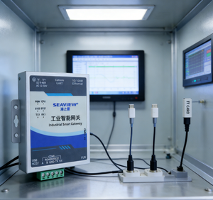 โมดูลการสื่อสารอุตสาหกรรม SEAVIEW อีเธอร์เน็ต 10/100Mbps <3W พลังงานต่ำสำหรับระบบปฏิบัติการอุตสาหกรรมตลอด 24 ชั่วโมงทุกวัน - Product Image 3