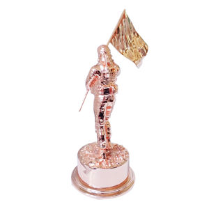 Металлические изделия на заказ с гравировкой, полированная награда почетного караула, награда, трофей, форма, скульптура для полиции и вооруженных сил - Product Image 3