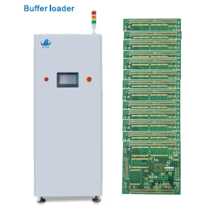 Máquina cargadora de búfer PCB/transportador SMT en línea de producción SMT maquinaria de productos electrónicos