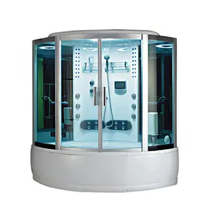 Bac de douche à vapeur, boîtier en verre trempé, 8mm, 6mm, pour salle de bain, prix d'usine, livraison gratuite