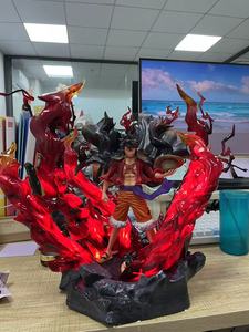 Figuras de Anime de One Piece: Luffy, Jm, Barbablanca, Sauron, Kaido, Emperador de Fuego, Ace, Figuras Grandes, Juguetes, Adornos, Regalo de Navidad - Product Image 2