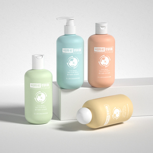 Phân hủy sinh học bao bì mỹ phẩm <span class=keywords><strong>container</strong></span> 250ml Pet Lotion bơm nhựa dầu gội chai bao bì cho sản phẩm chăm sóc da - Product Image 3