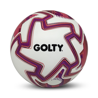 GOLTY SL-3017 Taille 5 Poids 410-450G et Circonférence 680-700MM avec Construction Durable Laminée, Ballon de Football Longue Durée