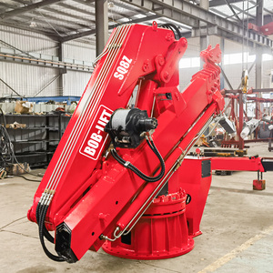 เครนไฮดรอลิกแบบพับได้ประสิทธิภาพสูง Bob-Lift สำหรับงานทางทะเล ขนาด 8 ตัน สำหรับติดตั้งบนเรือ - Product Image 5