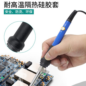 Fer à souder électrique 60W à température constante, portable, avec chaleur réglable pour usage domestique - Product Image 4