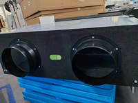 Système d'échange d'air ERV commercial, unité de ventilation à récupération d'énergie pour centre commercial