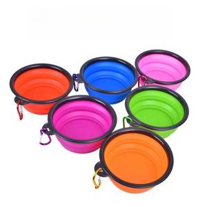 Ciotola di cibo per cani in Silicone pieghevole in gomma personalizzata con coperchio fornitore di porcellana prodotti in plastica pieghevole per animali domestici ciotola da viaggio - Product Image 5