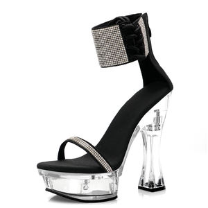 Sandales <span class=keywords><strong>à</strong></span> plateforme <span class=keywords><strong>à</strong></span> bride fine et <span class=keywords><strong>à</strong></span> bout ouvert de style romain, imperméables, sexy, pour <span class=keywords><strong>la</strong></span> scène, le club, <span class=keywords><strong>la</strong></span> reine de <span class=keywords><strong>la</strong></span> nuit - Product Image 5