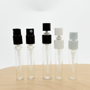 Mini <span class=keywords><strong>Atomizador</strong></span> de Perfume de 1ml, 1.5ml, 2ml, 2.5ml, Botella de Vidrio Pequeña para Muestras, Frascos Atomizadores con Serigrafía - Product Image 1