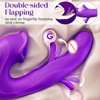 Vibromasseur G-Spot vibrant avec 7 modes de succion et de vibration pour stimulation clitoridienne, des mamelons et anale, contrôle par application pour couples