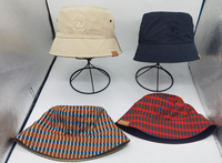 Chapeau Bob Unisexe Personnalisé OEM UPF 50+ à Large Bord Respirant en Polyester avec Sangle Mentonnière pour Pêche, Randonnée et Fêtes en Extérieur, Brodé