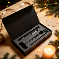 Coffret Cadeau Bougies Premium : Kit d'Accessoires d'Entretien pour Bougies avec Coupe-Mèche, Éteignoir et Outil de Nettoyage, Outils de Luxe en Acier Inoxydable – Vente en Gros