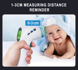 Điện bé trán Nhiệt kế với giọng nói-hướng dẫn không có cảm ứng thiết kế ánh sáng ban đêm cho an toàn sơ sinh Nhiệt độ Giám sát - Product Image 6