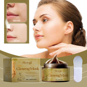 Hoygi Venta caliente hidratante reafirmante limpieza suave cuidado <span class=keywords><strong>de</strong></span> la piel ginseng <span class=keywords><strong>exfoliante</strong></span> <span class=keywords><strong>y</strong></span> lagrimeo máscara facial - Product Image 1