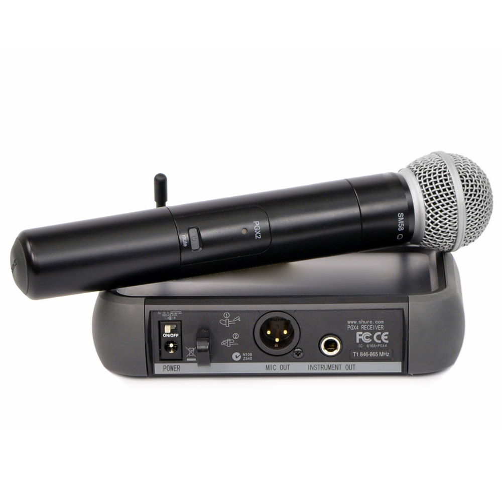 SHURE PGX4 / BETA58Aワイヤレスマイクシステム SHURE PGX4 / BETA58Aワイヤレスマイクシステム