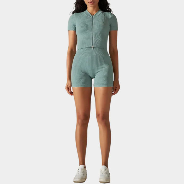 2024 Designer Wear High Waisted Workout Custom Activewear 2 Pieces Set Shorts Training Yoga Sports Sets Women