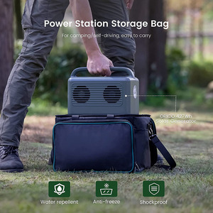 New Durable <b>Waterproof</b> Portable Power Station Bag <b>Outdoor</b> Camping Portable Generators <b>Storage</b> Organizer - Product Image 3