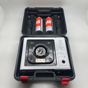 Boîte de rangement universelle pour bouteilles de gaz portables, pour le camping en plein air et les équipements de survie, matériau PP imperméable, gris noir - Product Image 4