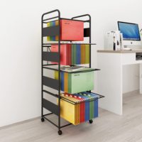 Papier coloré A4 à impression personnalisée, classeur suspendu Vertical pour documents