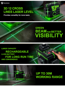 Standı ile 12 satır 3D dijital lazer seviyesi intice lfine elektronik profesyonel lazer seviyesi araçları - Product Image 6