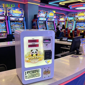 紙幣両替機 ミニ壁掛け式トークン交換機 洗濯所カウンター アーケードゲーム POSシステム用紙幣からコインへの両替機 - Product Image 6