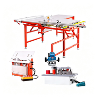 Scie à ruban automatique de haute qualité pour le bois, multifonctionnelle, portable, pliable, à pousser et à tirer, pour le travail du bois et la fabrication de meubles