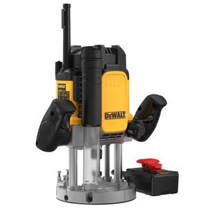 เราเตอร์ไฟฟ้า DeWalt ขนาด 1/2 นิ้ว กำลังไฟ 2300 วัตต์ ตัวเครื่องโลหะสำหรับงานอุตสาหกรรม พร้อมสวิตช์นิรภัย ปลั๊กแบบยุโรป - Product Image 1