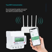 Meter Energi Surya Fotovoltaik WiFi Graffiti Perdagangan Luar Negeri, Pengukuran Energi Dua Arah, Proteksi Kebocoran Tegangan Lebih/Kurang, Recloser 100A