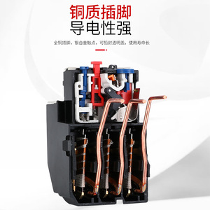 Relais de surcharge thermique Jr28-25, borne à vis 25A, forme de contact No Nc pour la protection électrique - Product Image 4