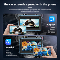 EKIY layar sepeda motor 6.2 inci, Carplay sepeda motor portabel navigasi otomatis Android nirkabel Moto Carplay