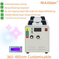 7515 Lampu LED Pengering UV Berpendingin Air 300W 385-395 NM untuk Pelapisan Industri, Sistem Pengeringan  Epson Dual-Head