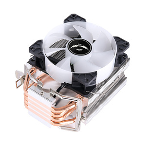 QiuzAim 4 Heat Pipe <span class=keywords><strong>CPU</strong></span> <span class=keywords><strong>Cooler</strong></span> 90mm Air Heatsink LED Compatible Intel LGA 1700 775 1151 1156 1200 <span class=keywords><strong>AMD</strong></span> I5 I7 Ventilador de 3 pines y 4 pines PC - Product Image 5