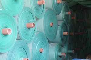 Jiayi JY-0298 cường độ cao màu xanh lá cây 25kg/50kg PP + PE dệt nông nghiệp bao cho Ngô Sơn Đông tái chế nhiệt con dấu màn hình in - Product Image 5