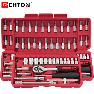 Giá Rẻ Giá 46 Pcs Sửa Chữa Xe Cờ Lê <span class=keywords><strong>1</strong></span>/4 "Dr Ratchet Cờ Lê Ổ Cắm Công Cụ Thiết Lập - Product Image 2